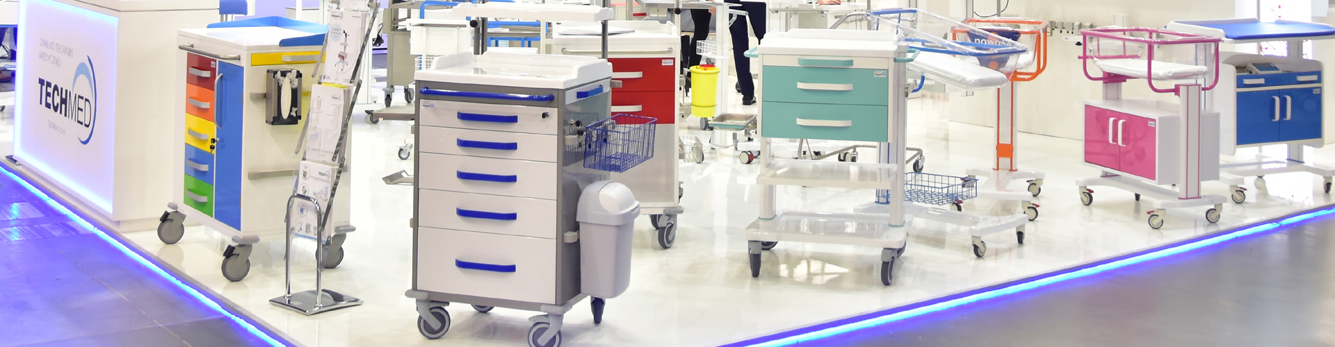 Tables, assistant cabinets, medical carts