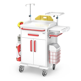 Wózek medyczny reanimacyjny REN-01/ABS